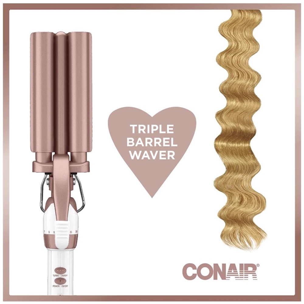 Connair Triple Barrel Waver